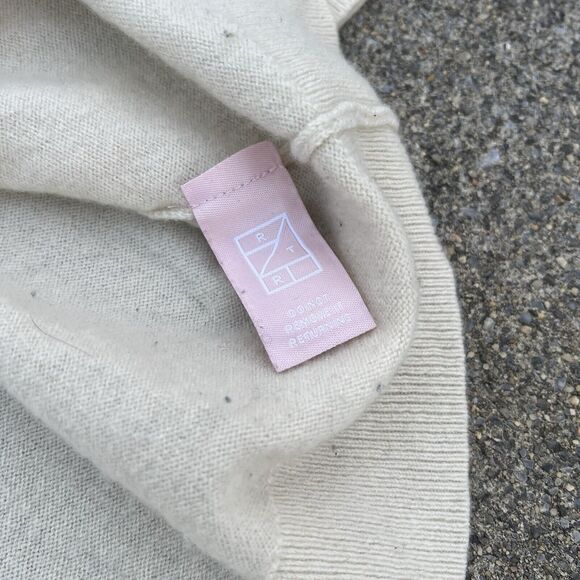 Hatch Layering U Neck Wool & Cashmere Blend Sweater - Picture 5 of 9